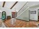 Foyer with a staircase and tiled flooring at 830 Oak St, Orlando, FL 32804