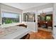 Bright kitchen showcases updated finishes, and an adjacent dining area at 830 Oak St, Orlando, FL 32804