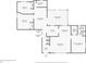 Floor plan layout showing the room names and dimensions of the property's first floor at 856 Mendoza Dr, Kissimmee, FL 34758