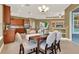 The dining area connects to the kitchen and living room, perfect for entertaining guests at 1375 Brayford Point, Deland, FL 32724