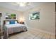 Bright, minimalist bedroom with neutral tones, offering a clean and relaxing atmosphere at 1405 Montclair Ct, Orlando, FL 32812