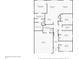 Floorplan of home showing layout of bedrooms, bathrooms, kitchen, and living spaces at 267 Williamson Dr, Davenport, FL 33897