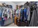 Spacious walk-in closet with ample storage and organization options at 267 Williamson Dr, Davenport, FL 33897