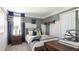 Stylized bedroom with sports decor and a decorative globe at 3005 Namaste Dr, Clermont, FL 34714