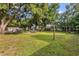 Spacious, green backyard perfect for outdoor activities and relaxation, with plenty of room for gardening and recreation at 4133 Cepeda St, Orlando, FL 32811