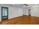 Spacious living area with hardwood floors, recessed lighting, and ample natural light at 441 S Primrose Dr, Orlando, FL 32803