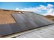Close up on the solar panels of this residential house at 6902 Coral Cove Dr, Orlando, FL 32818