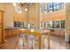 Large kitchen area with an island, seating, stainless steel appliances, and plenty of counter space at 911 N Orange Ave # 440, Orlando, FL 32801