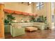 Cozy lounge area with comfortable seating, plants, and views of the surrounding landscape at 911 N Orange Ave # 440, Orlando, FL 32801
