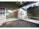 Large screened-in porch with ceiling fan and view of backyard at 137 W Lauren Ct, Fern Park, FL 32730