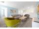 Cozy living room with comfortable seating, soft blue walls, and stylish decor at 1521 Flange Dr, Davenport, FL 33896