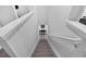 Top down view of carpeted stairs descending at 1932 Terrapin Rd, Ocoee, FL 34761