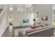 Bright and airy living room with high ceilings, large windows, and modern furniture arrangement at 1932 Westpointe Cir, Orlando, FL 32835