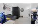 Neutral bedroom featuring a sleeper sofa, and decor at 2339 Jernigan Loop, Kissimmee, FL 34746
