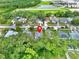 An aerial view of the property, highlighting its location near St Cloud Middle School at 324 James Pl, St Cloud, FL 34769