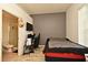 Cozy bedroom with neutral walls and a comfortable bed setup at 335 Lansbrook Ln, Winter Springs, FL 32708