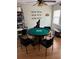 Game room featuring a round poker table with a brick base and a gaming chair at 3410 Calumet Dr, Orlando, FL 32810