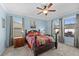 Charming bedroom with a large window and traditional furnishings at 3562 Foxchase Dr, Clermont, FL 34711