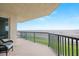 Serene ocean view from a spacious balcony, perfect for enjoying coastal breezes and the beauty of the sea at 4621 S Atlantic Ave # 7202, Port Orange, FL 32127