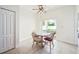 Cozy breakfast nook features a sliding glass door to the outside at 504 Key Haven Dr, Sanford, FL 32771