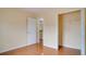The bedroom offers tile flooring and a closet, providing ample storage at 611 Jura Ln, Kissimmee, FL 34759