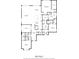 Detailed floor plan showcasing the layout of this spacious home, including the living room, kitchen, and bedrooms at 6348 Mossy Oak Rd, St Cloud, FL 34771