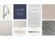 Photo collage featuring an assortment of construction materials like flooring, countertops, and carpet for new home at 825 River Stone Trl, Sanford, FL 32771