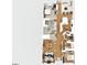 Detailed first floor plan showcasing the layout of the home's living spaces at 11425 Claymont Cir, Windermere, FL 34786