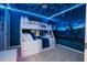 Charming bedroom featuring a bunk bed and Star Wars themed decor at 16061 Blue Wave Way, Clermont, FL 34714