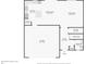 First floor plan showing kitchen, living room, dining room, garage and entry at 16440 Centipede St, Clermont, FL 34714