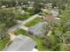 Aerial view of the home highlighting the neighborhood's tree-lined streets at 2050 Anne Cir, South Daytona, FL 32119