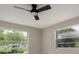 This bedroom boasts large windows that allow natural light to illuminate the room at 2050 Anne Cir, South Daytona, FL 32119