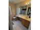 Bathroom featuring a vanity with ample counter space and tile floors at 223 Palermo St, Davenport, FL 33897