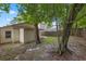 Private backyard with mature trees at 309 Kirkcaldy Dr, Winter Springs, FL 32708