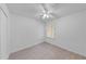 Bright bedroom features a ceiling fan and a window at 309 Kirkcaldy Dr, Winter Springs, FL 32708