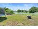 Spacious backyard with lake views and a secure fence, perfect for outdoor recreation at 3824 Johnson St, Orlando, FL 32805