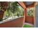 Private balcony with lush tropical views providing a serene outdoor retreat at 602 E Livingston St # 3, Orlando, FL 32803