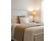 Comfortable bedroom featuring a queen size bed with decorative pillows and neutral bedding at 746 Longboat Dr, Davenport, FL 33896