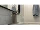 Close up on a modern faucet with water running in a sink at 8035 Bayside View Dr, Orlando, FL 32819