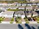 Stunning aerial view of a residential neighborhood showcasing manicured lawns and stylish homes at 8085 Ludington Cir, Orlando, FL 32836