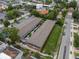 Bird's eye view of the building with lush green surroundings, parking and street access at 851 Miles Ave # 8, Winter Park, FL 32789