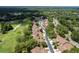 Beautiful aerial view of a residential neighborhood, showcasing the tree-lined streets and well-maintained lawns at 154 Golf Club Dr # 154, Longwood, FL 32779