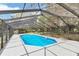 A stunning pool enclosed by a screened-in lanai at 1836 Se 6Th Ave, Ocala, FL 34471