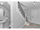 Charming staircase with a conveniently located half bath at 1836 Se 6Th Ave, Ocala, FL 34471