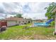 Backyard featuring an above ground pool and patio at 2112 Plymouth Sorrento Rd, Apopka, FL 32712