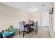 Dining room with a table, four chairs and tiled floor at 214 Majors Ln # B, Kissimmee, FL 34743