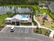 Community pool area with a pool, playground, and picnic pavilion at 224 Nine Iron Dr, Davenport, FL 33896