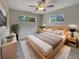 Cozy bedroom with a modern bed, neutral tones, and a comfortable, inviting atmosphere at 2710 Wyndham Ln, Orlando, FL 32808