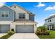 Charming townhome with a two-car garage, well-maintained landscaping, and a beautiful exterior at 3600 Plainview Dr, Orlando, FL 32824