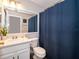 Cozy bathroom with modern fixtures, functional storage and a classic design at 824 Timor Ave, Orlando, FL 32804